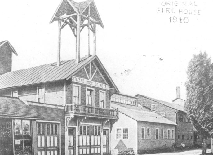 Historical Photo of Citizens Fire House